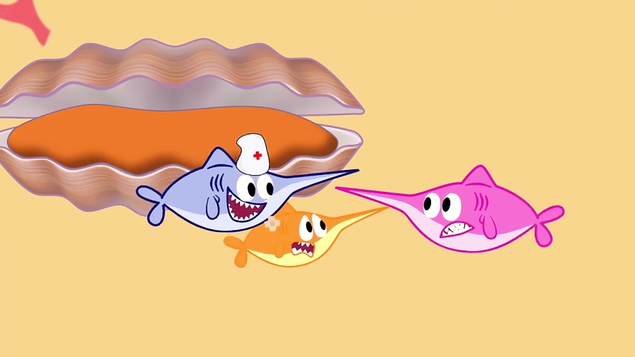 کارتون کوسه کوچولو - آموزش زبان انگلیسی برای کودکان - اپیزود 7